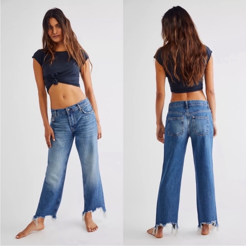 NWT FP We the Free Maggie Mid-rise Straight leg Jeans